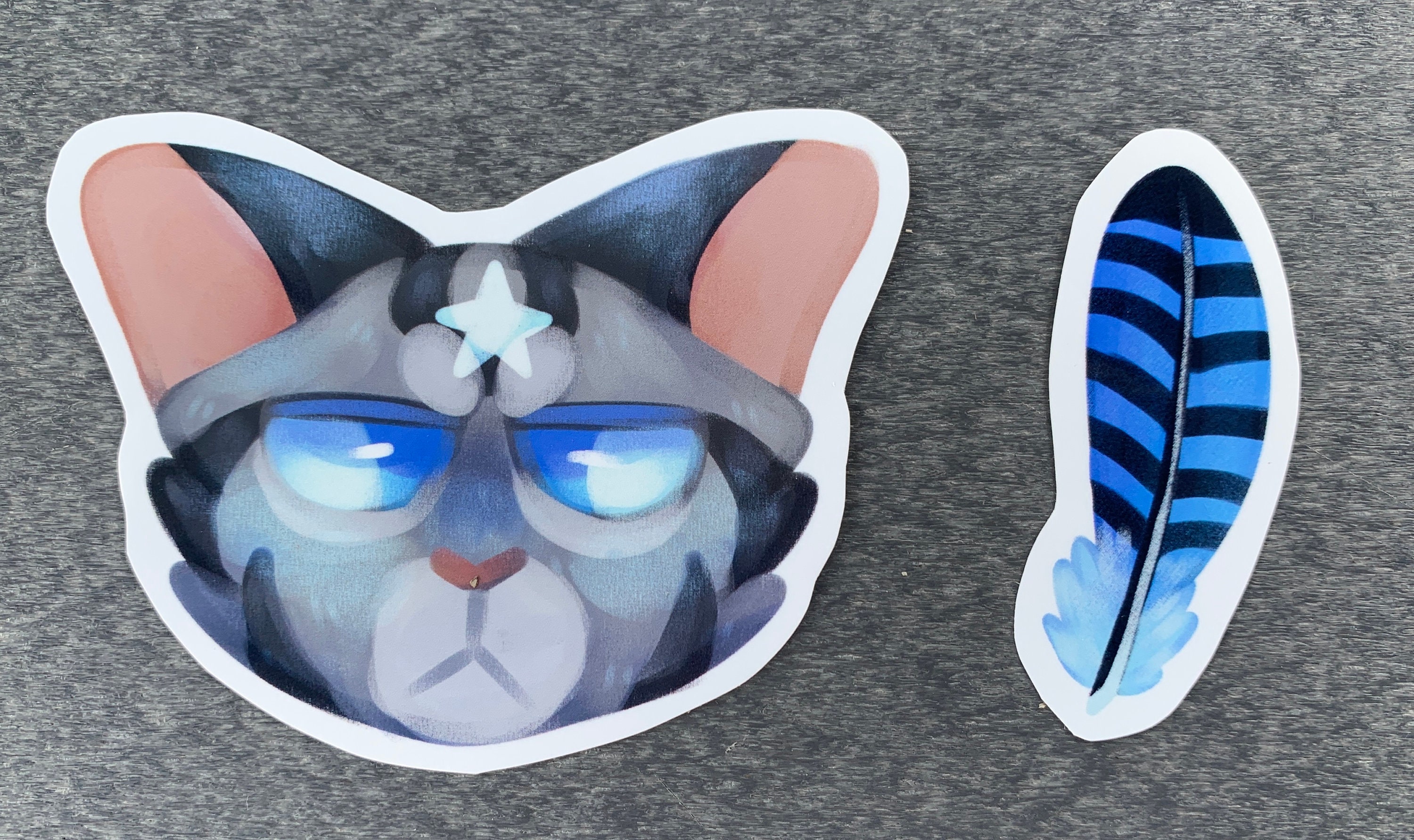 Warriors - Jayfeather Sticker for Sale by SighFur