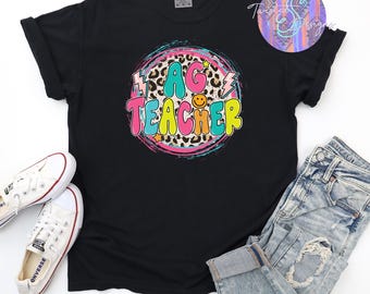 Camiseta Groovy Ag Teacher