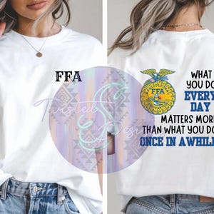 FFA Everyday Matters Shirt | Ag Education Quote Tee | Future Farmers Shirt | FFA Gift | Ag Teacher Shirt