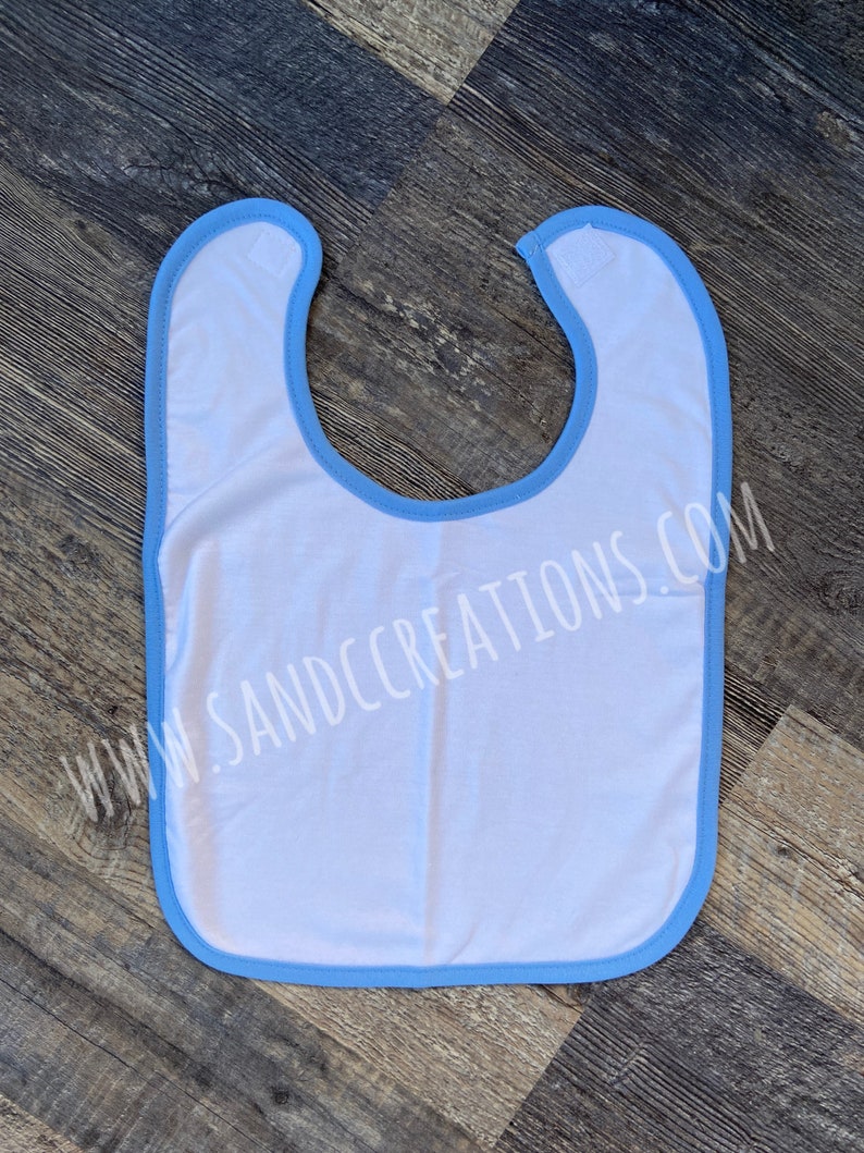 Baby Bib Sublimation Blanks White