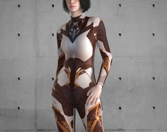 Disfraz futurista ciberpunk, atuendo de robot para rave, ropa de Burning Man