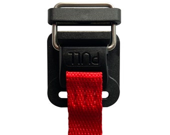 Fidlock® HOOK 25 Plastic Buckle, Magnetic Black Buckle, Sewing, Belt, Utility Wear