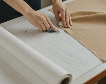 10 Yards Costume Design Pattern Paper (Manila) 35", Fashion Design Pattern Making Paper (300g Heavy Weight) Optimum Performance