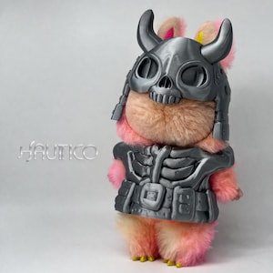 Customizable Devil Skeleton Armor Costume for 17cm Monster Dolls Accessories (3D Print)