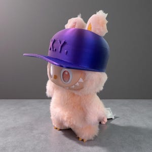 Customizable Hard Sport Cap for 17cm Cute Monster, Dolls Accessories, 3D Printed