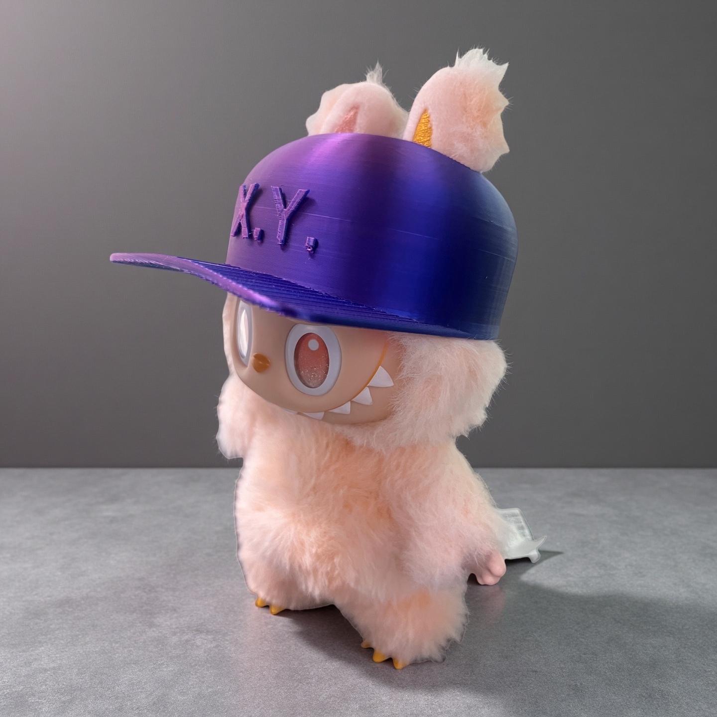 Customizable Hard Sport Cap for 17cm Cute Monster, Dolls Accessories, 3D Printed