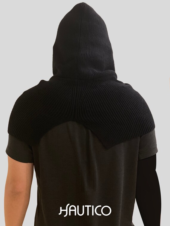 Balaclava, Festival Gear, Knit Hood, Knitted Balaclava, Hood