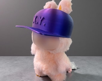Customizable 3D Printed Hard Cap for 17cm Monster Doll