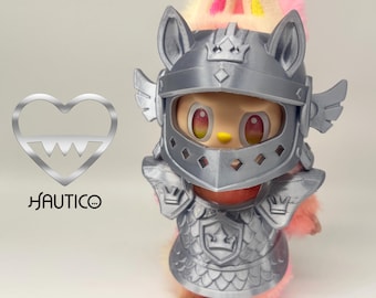 Customizable Knight Armor Costume for 17cm Cute Monster, Dolls Accessories (Kitty Dragon Monster Armor)