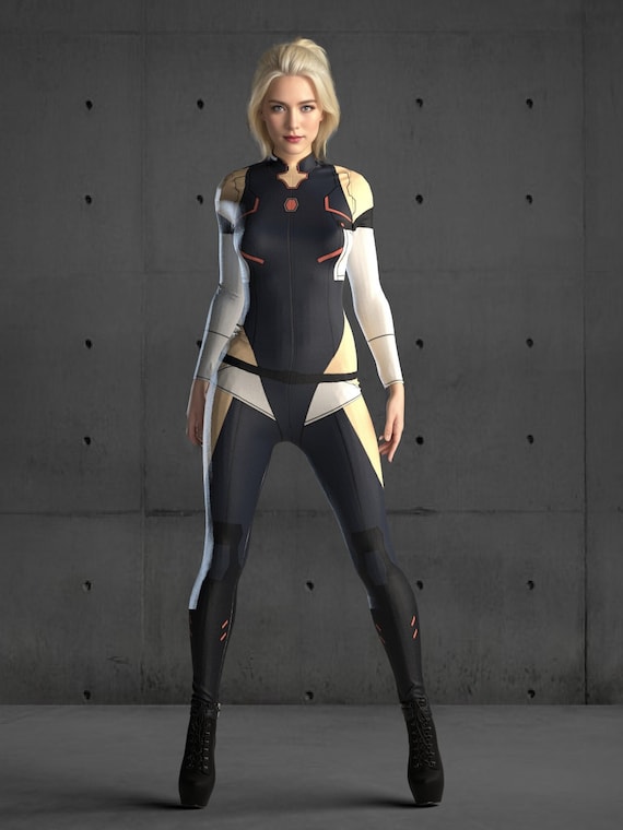 Lucy Cyberpunk Cosplay Bodysuit, Halloween Costume