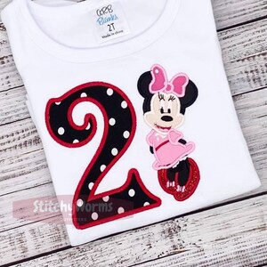 Miss Mouse Birthday Shirt