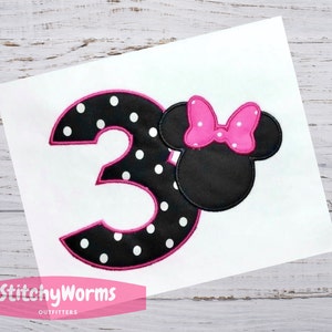 Miss Mouse Birthday Shirt