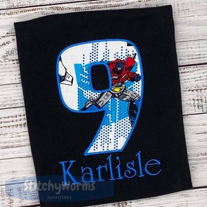 Robot Birthday Shirt