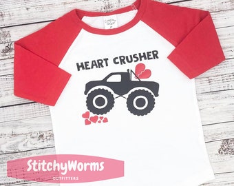 Heart Crusher Valentine's Raglan Shirt