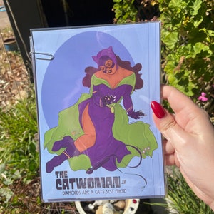 catwoman’s best friend | dc mini print