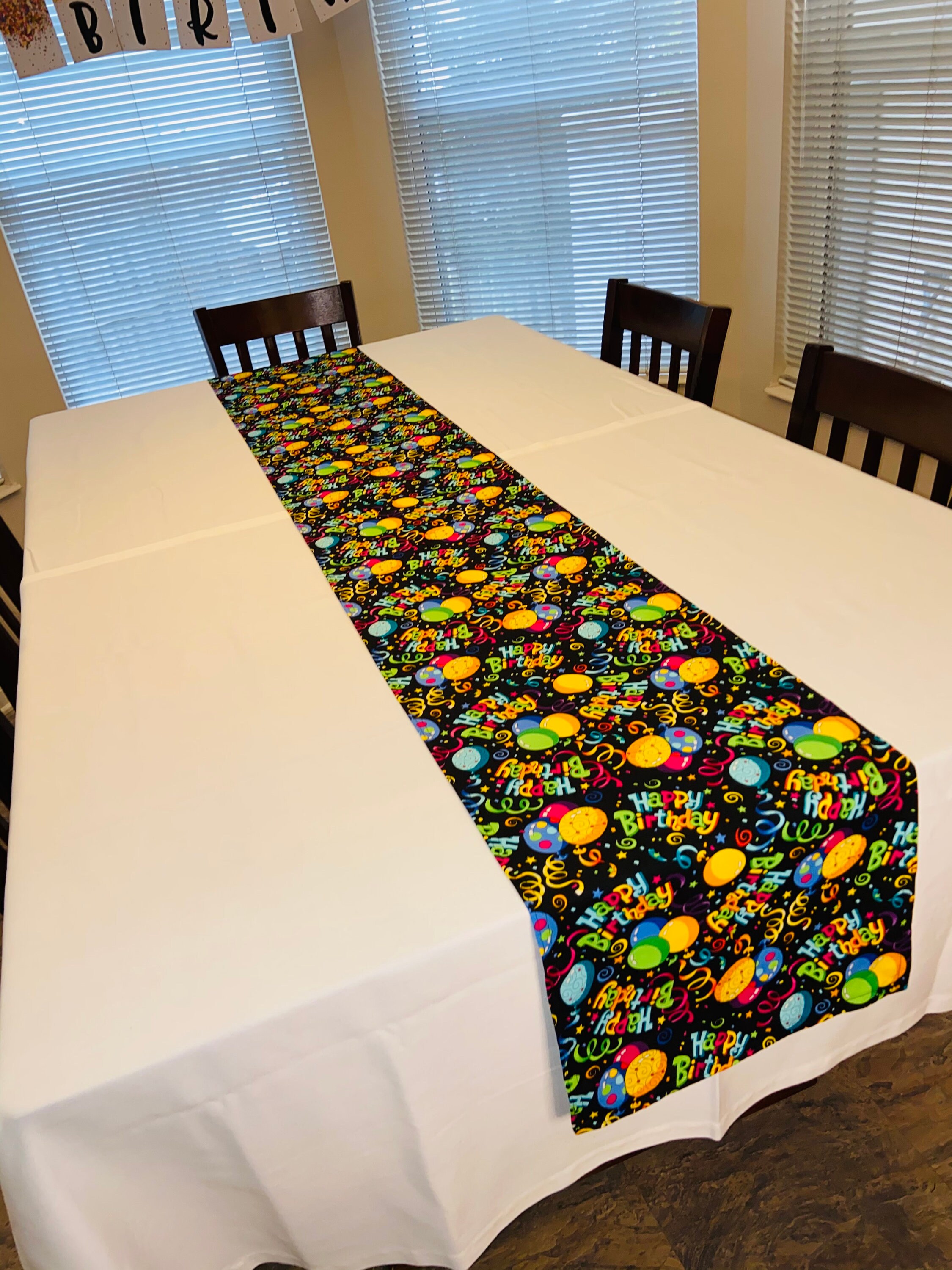 Party Table Runners 13.5 Wide Different Styles and Lengths Etsy UK