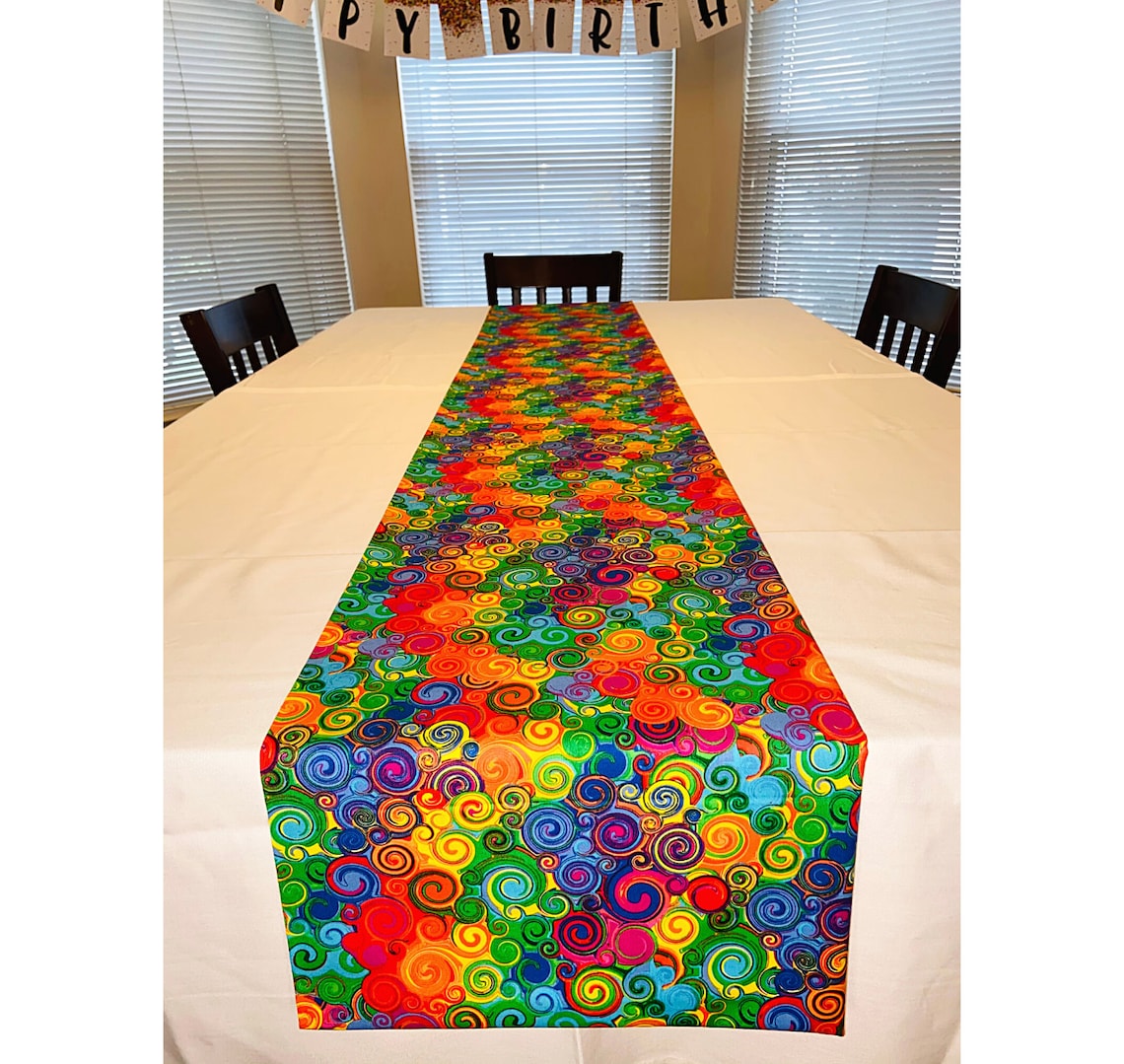 Party Table Runners 14 Wide Different Styles and Etsy
