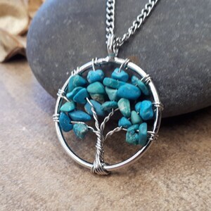 Sterling Silber BAUM DES LEBENS Halskette • Kleine Halskette Baum des Lebens • Sterling Silber Halskette • Zierliche Sterling Silber Halskette
