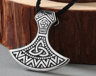Thor hammer necklace for men - Thor hammer pendant. Thors hammer necklace - dainty Thor hammer necklace - Hammer of Thor Viking Necklace