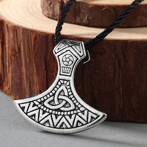 Thor hammer necklace for men - Thor hammer pendant. Thors hammer necklace - dainty Thor hammer necklace - Hammer of Thor Viking Necklace