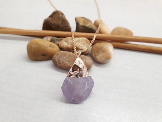 Amethyst hotsell jewelry etsy