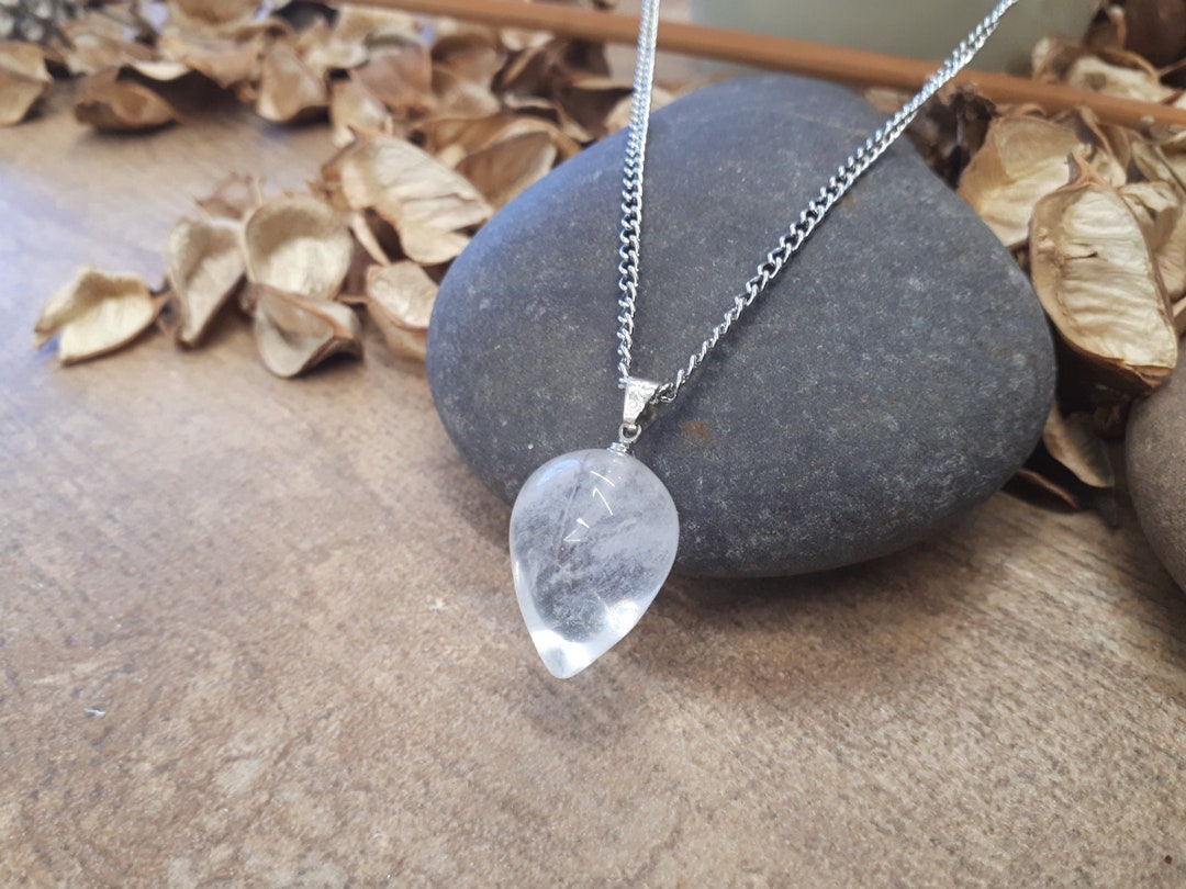 ネックレス・ペンダント Numbering Clear Quartz Necklace with Wavy Heart#5777 5BNY856 il_1080xN.3683562950_daim.jpg