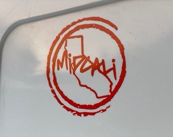 Midcali Logo Pegatina - naranja