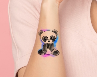 Panda Tattoo Etsy Panda Tattoo Etsy