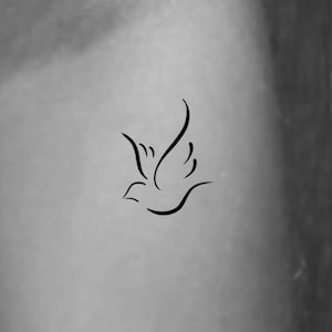 Dove Temporary Tattoo