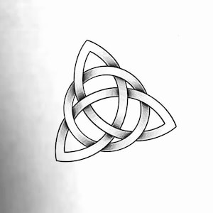 Trinity Knot Temporary Tattoo