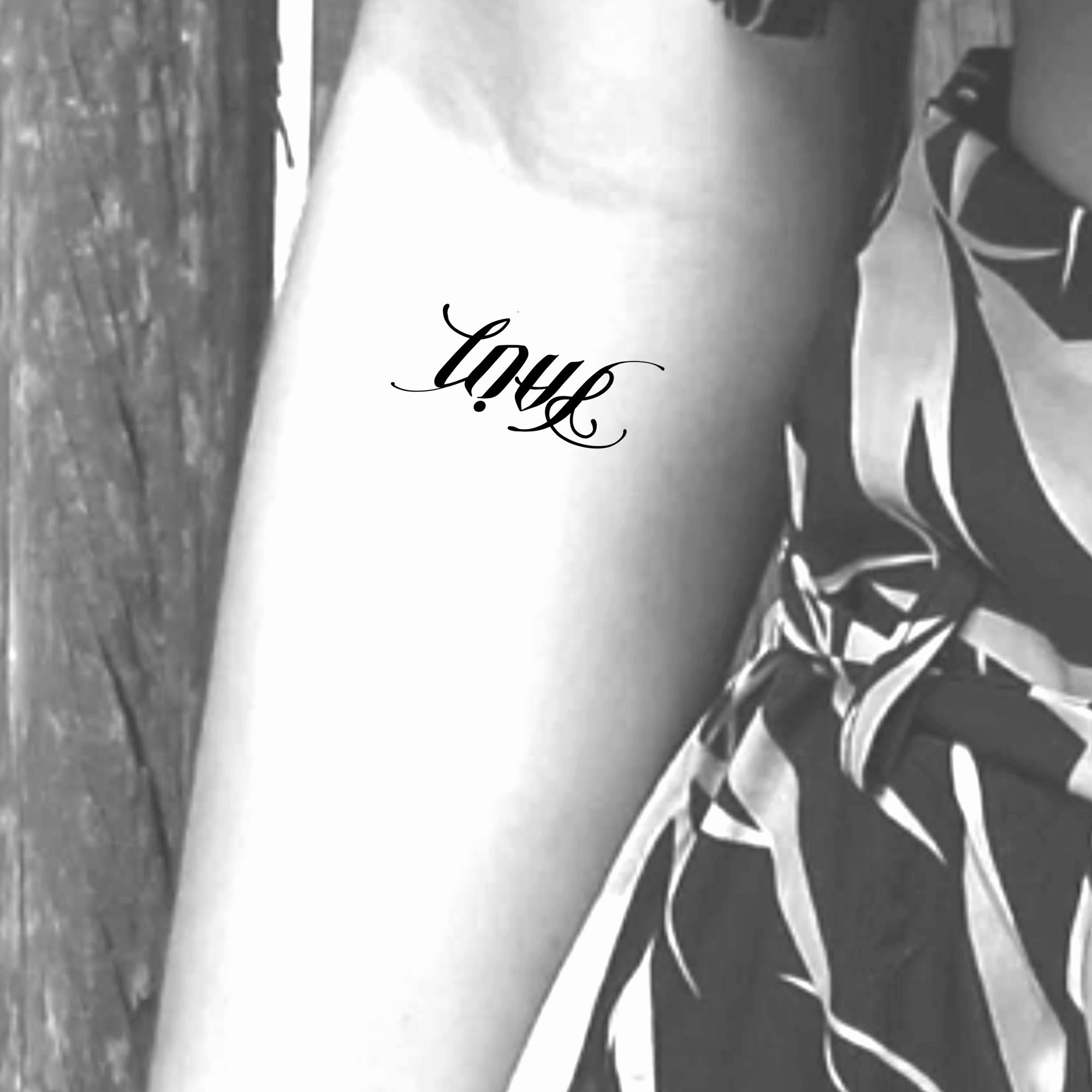 Tattoos That Can Be Read Both Ways 100 Cool Ambigram Tattoos  Body Art  Guru