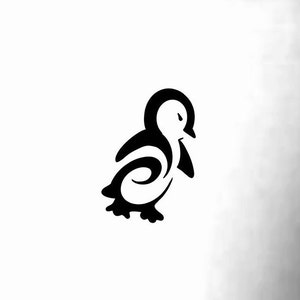 Penguin Temporary Tattoo