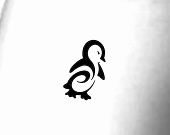 Penguin Temporary Tattoo