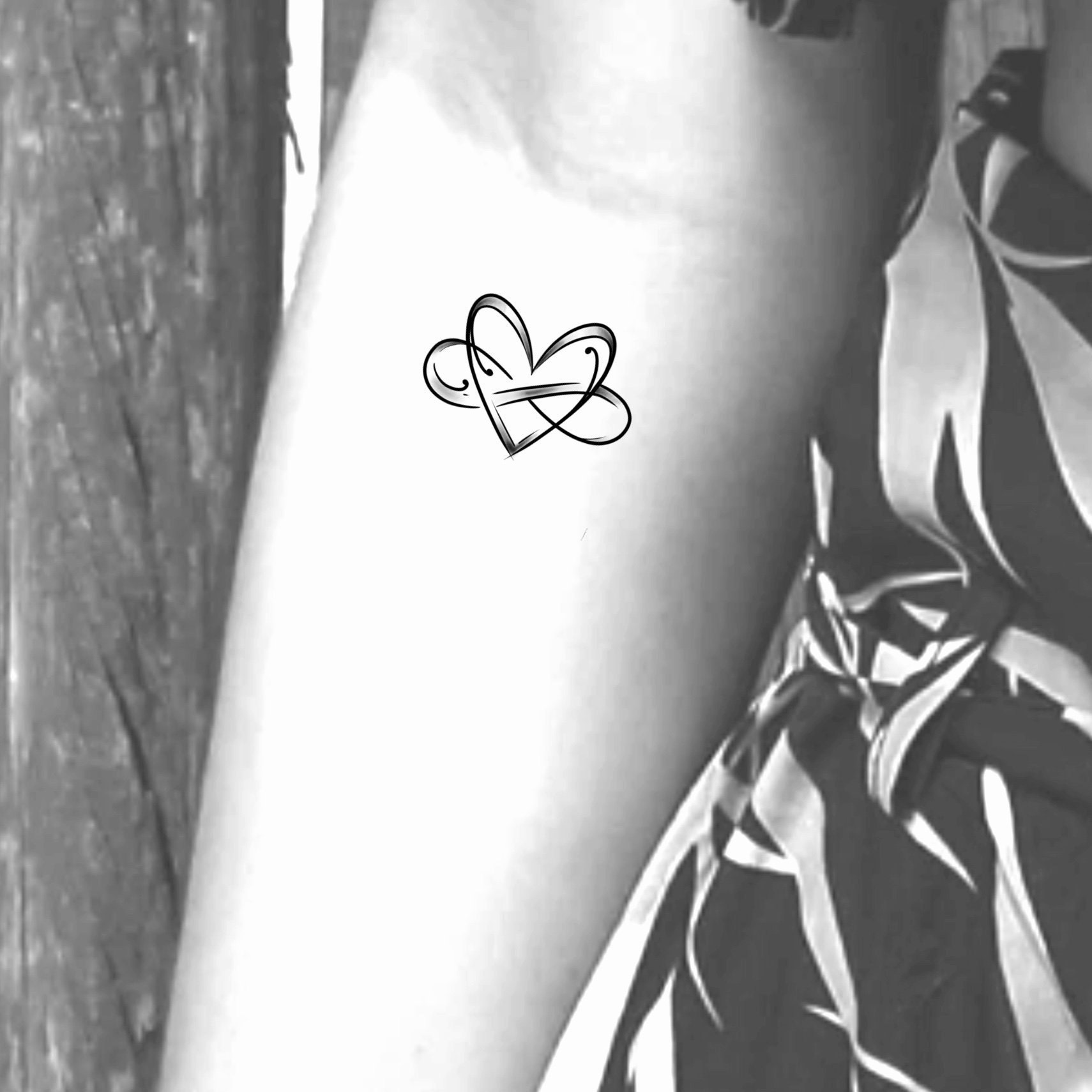 heart infinity tattoos