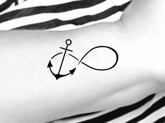 2 temporary tattoos  nautical anchor tattoo  simple minimal nautical  tattoo  wrist shouder tattoo body a  Anchor tattoos Nautical tattoo  Simple anchor tattoo