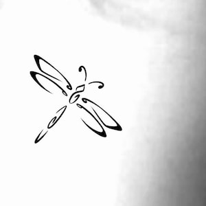 Dragonfly Temporary Tattoo