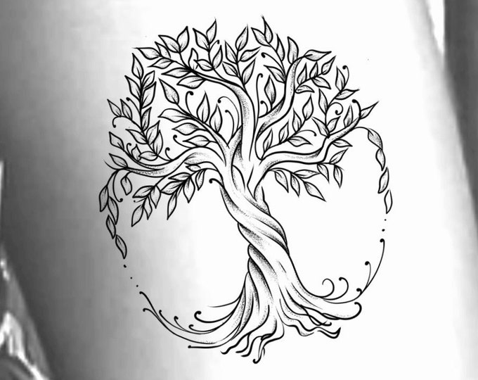 Tree Of Life Temporary Tattoo