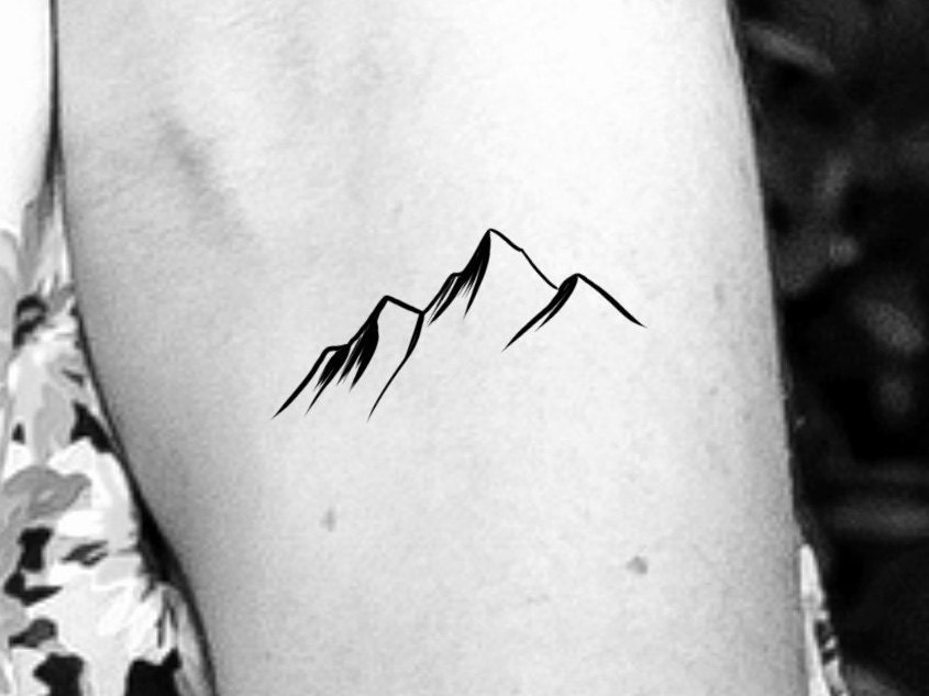 Mountain Outline For Peak Days