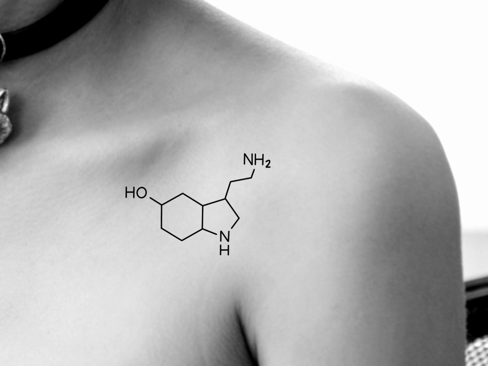 Serotonin Svg, Chemical Formula Svg, Floral Serotonin, Menta - Inspire  Uplift