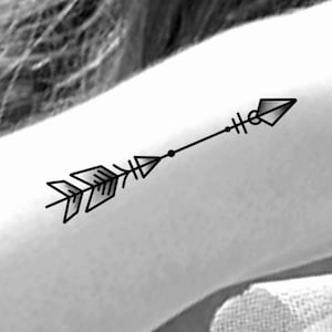 Arrow Temporary Tattoo / Cute Arrow Tattoo