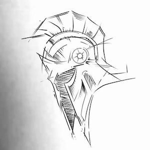 Spartan Helmet Temporary Tattoo