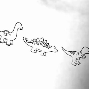 Dinosaurs Temporary Tattoo