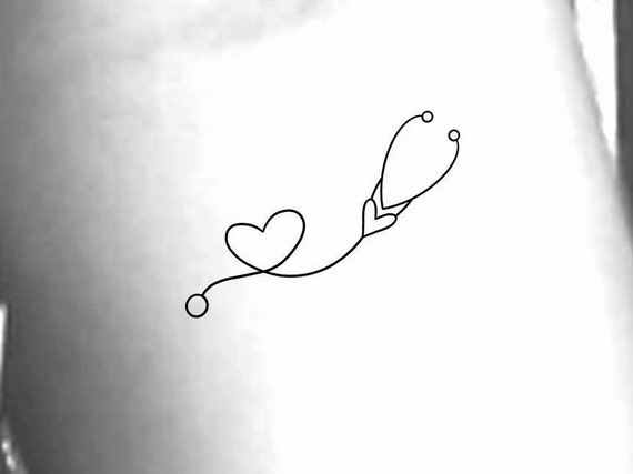 Comet Busters Black Tribal Heart tattoo Sticker BJ086  Amazonin Beauty