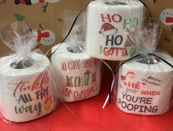 Sublimation Toilet Paper Funny Gag Gifts Etsy
