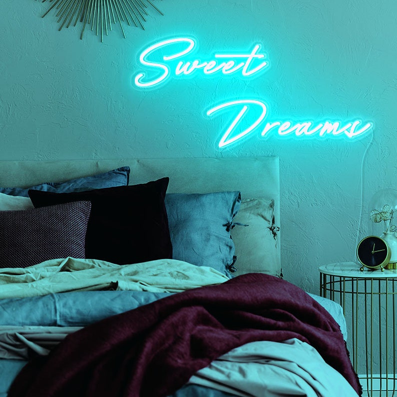 Sweet Dreams Neon Light Above Bed Neon Sign Neon Sign for Etsy
