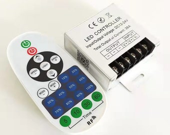 High power remote dimmer, 12V led remote control, LED neon light remote control, neon sign remote dimmer, 38A remote dimmer,  led dimmer