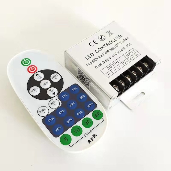 High Power Remote Dimmer, 12V Led Remote Control, LED Neon Light Remote  Control, Neon Sign Remote Dimmer, 38A Remote Dimmer, Led Dimmer 