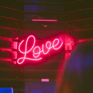 Love Neon Sign | Custom LED Neon Wedding Light | Anniversary Gift | Romantic Home Decor | Neon Wall Art For Bedroom