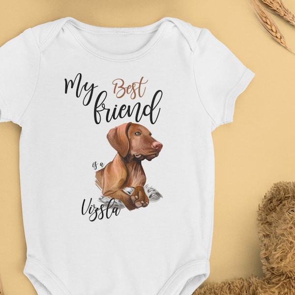 Hungarian Vizsla T-Shirt , Vizsla Onesies,Bodysuit One Piece Romper For Baby Boy Or Baby Girl,Baby Shower Gift, Vizsla toddler shirt