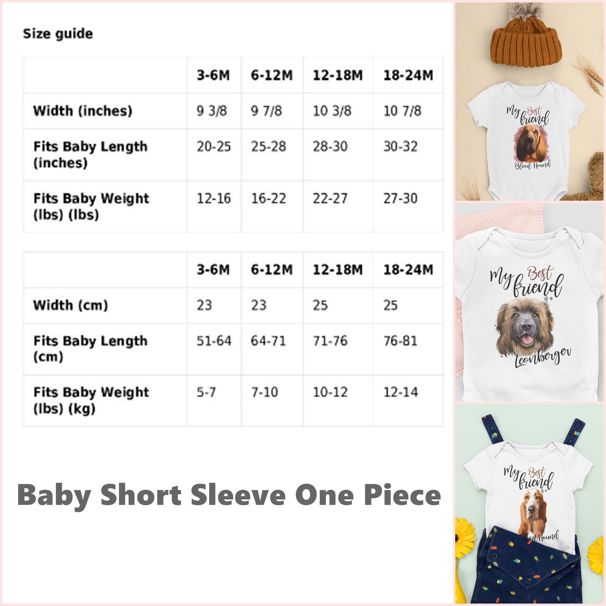 Custom Gold Cocker Spaniel Dog Baby Onesie Cocker Spaniel Etsy